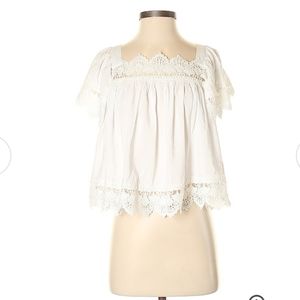 Moon River short sleeve blouse (small)